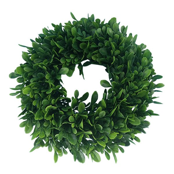 Green-Boxwood-Leaf-Wreath